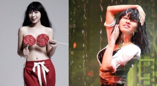 오지은 물벼락 댄스 '반전 몸매' 눈길... "과거부터 남달랐네"