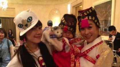 현영 돌잔치 '딸과 붕어빵 얼굴' 낸시랭이 축하