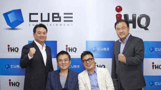 큐브-IHQ 전략 제휴, 음악업계 지각변동 일으키나