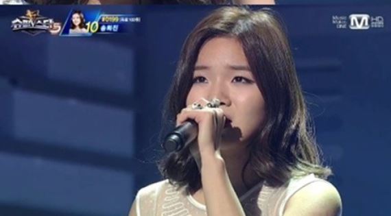 슈퍼스타K5 송희진, 최고점의 무대 '바람의 기억' 선보여...