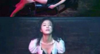 오지은 물벼락댄스, 얼굴은 귀여운데 몸매는 '아찔하네&sim;'