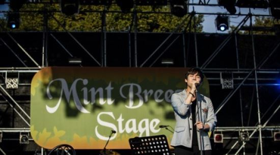 존박, GMF서 1만여 관객과 열광적 무대