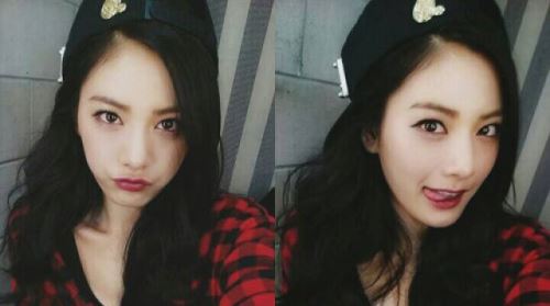 나나 흑발 변신 "묘한 매력의 그녀... 자꾸 눈이 가네"