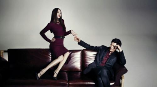 김효진, 김강우와 커플화보 ‘여왕 포스’