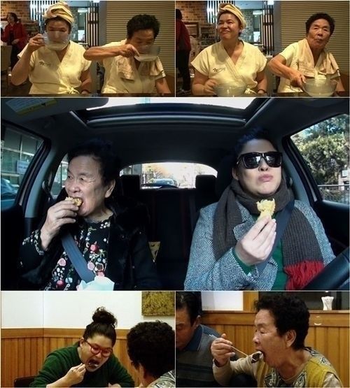 이영자 모녀 먹방