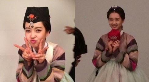 고아라 한복 인증샷 "복 주머니, 복 듬뿍" 물오른 미모 눈부시네