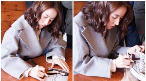 한혜진, 따말 마지막 촬영 사인회 ‘여전히 단아해’