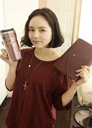 한가인 단발머리