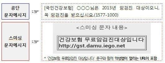 건강검진 사칭 스미