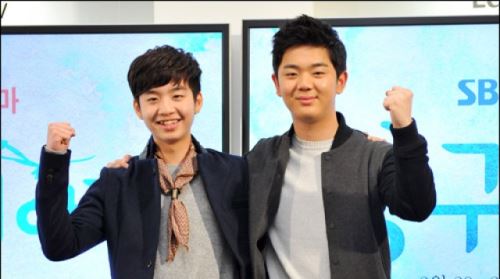 [E포토]신동우-전하늘, '강구이야기' 파이팅!