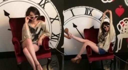 고아라 화보 촬영장 '다리가 얼마나 긴거야?' 명품 비율 깜짝