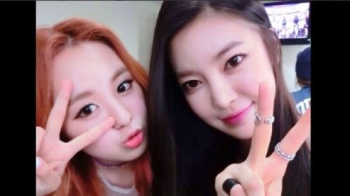 NS윤지-앤씨아,  ‘N氏 자매’ 인증샷...묘하게 닮았네!