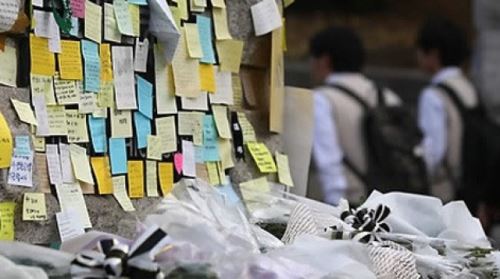 단원고 학생 행진, 무더운 날씨에도 학부모와 '1박 2일 도보 행진' 뭉클