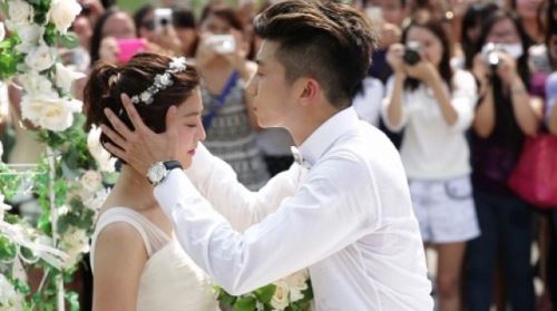 '우리 결혼했어요' 우영-박세영 달달한 첫키스