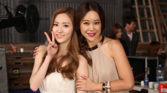 베스티 해령, 백지영과 다정한 인증샷 공개