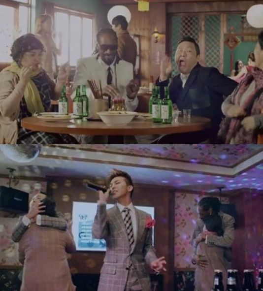 싸이 행오버 지드래