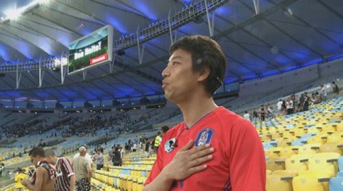 일단띄워 오만석, ‘브라질 월드컵 경기장서 애국가’ 감동 물결