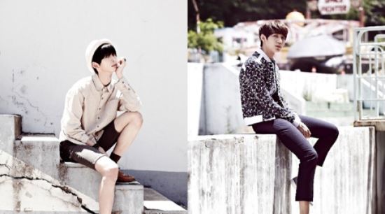 '장신돌' 헤일로, 베이비 페이스 희천-모델 포스 재용 공개