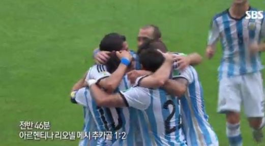 메시 멀티골, 전반 3분 왼발 선제골 '환상적인 프리킥' 두번째도 성공