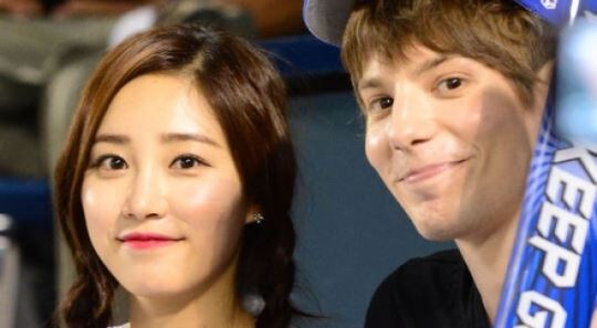 최희 파비앙 야구장 데이트 '너무 잘 어울리는 비주얼' 두 사람 원래 친했어?