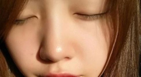 걸스데이 민아 민낯, 빨간 입술과 긴 속눈썹 '빛나는 피부' 눈길