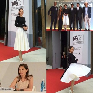 문소리, 베니스에서 '여배우의 품격'을 보여주다