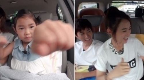 ‘슈퍼맨이 돌아왔다’ 강혜정 하루, 차 안에서 댄스 삼매경 ‘눈길’