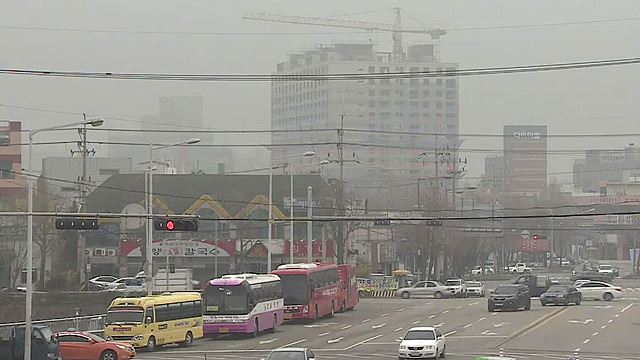 미세먼지 농도, '최저 30에서 최고 62 사이로 보통 수준'