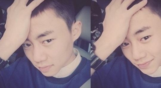 박지빈, 입대 전 짧게 깎은 머리 공개&hellip;"잘 다녀오겠습니다"