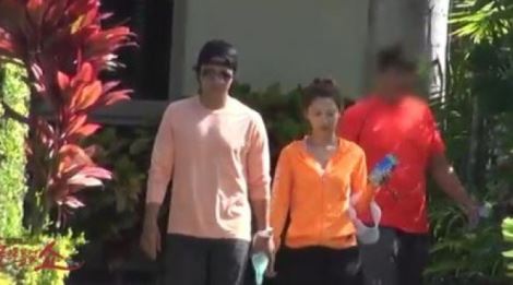 박수진 배용준 부부, 하와이 신혼생활 '달달'