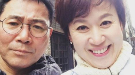 박미선, 이봉원과 셀카&hellip;'상반된 표정'