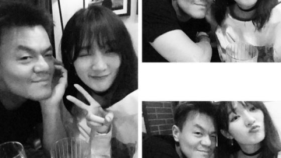 미쓰에이, 박진영과 지아 다정샷…'윙크'