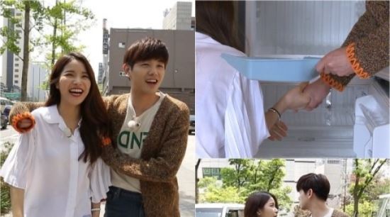 솔라, 에릭남과 손잡기&hellip;"보호받는 느낌"