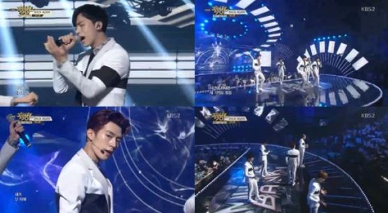크나큰, 휜칠한 키와 칼군무&hellip;'카리스마 폭발'