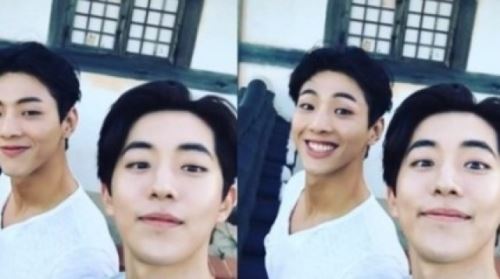 남주혁, 지수와 훈남 외모 과시…'뚜렷한 이목구비'