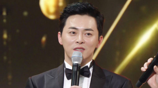 [영상]'SBS연기대상' 조정석 "거미, 힘들 때 위로가 되는 사람"