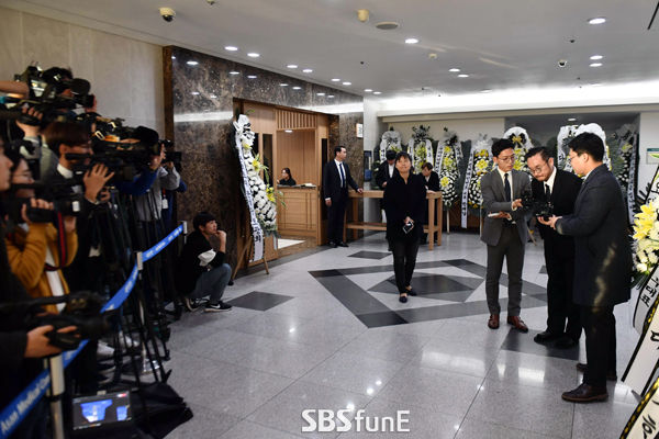 故김주혁 빈소 나무엑터스 김석준 상무