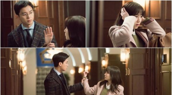 ‘이판사판’ 박은빈x연우진, 28회 만에 처음 만나는 달달한 스킨십!