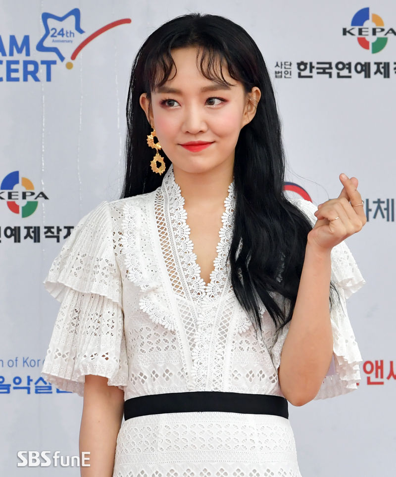 [E포토]윤하, '오랜만에 드림콘서트에 왔어요'