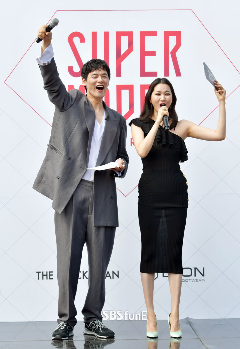 슈퍼모델 선발대회 야외 예선 녹화