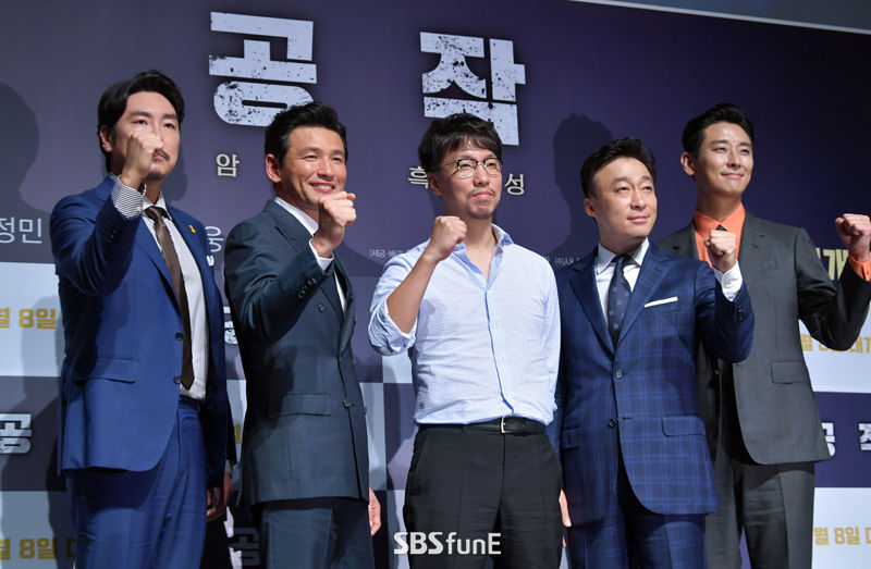 [E포토]영화 '공작' 파이팅!