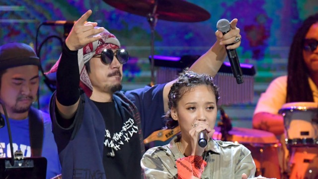 [E포토]타이거JK-윤미래, 열대야 날리는 시원한 힙합 공연