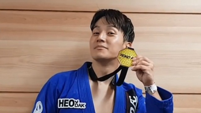 개그맨 허경환, 주짓수 대회서 일반부문 우승 차지