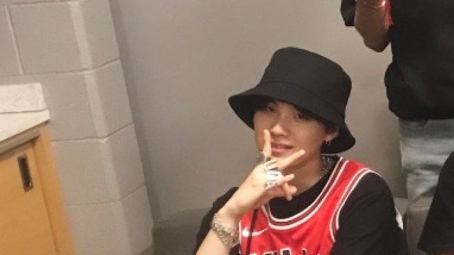 방탄소년단 슈가가 ‘시카고 불스’ 공식 트위터에 언급된 이유는?