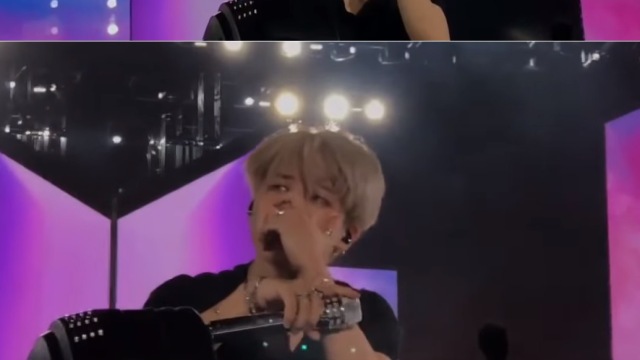 방탄소년단 지민, 뉴욕 공연서 눈물&hellip;팬들 "울지마" 연호