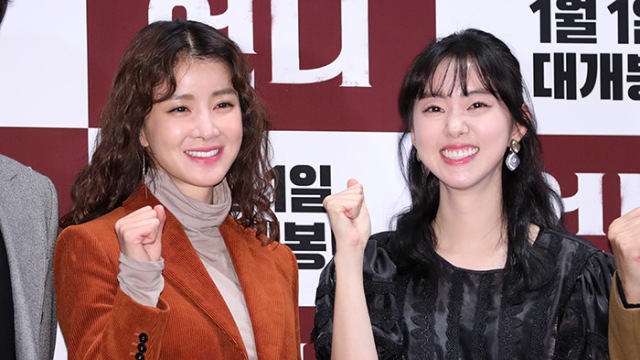 [E포토]이시영-박세완, '언니 화이팅'