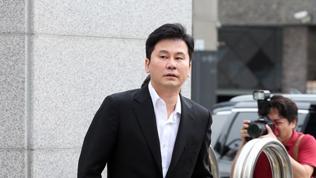 양현석 측 "제보자와 대화했을 뿐 협박 아냐"...무죄 주장