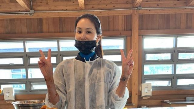 '장동건♥' 고소영, 김장 완료 인증 "부자 된 기분"