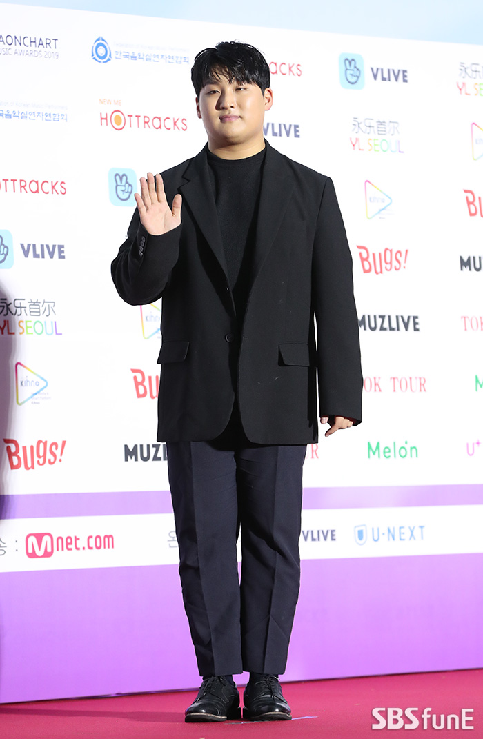 [E포토]가온차트 뮤직 어워즈 참석한 임재현