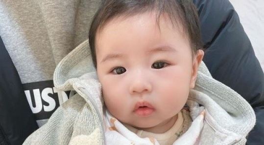 장신영, 엄마 붕어빵 둘째아들 공개..."사랑둥이 쩡우"